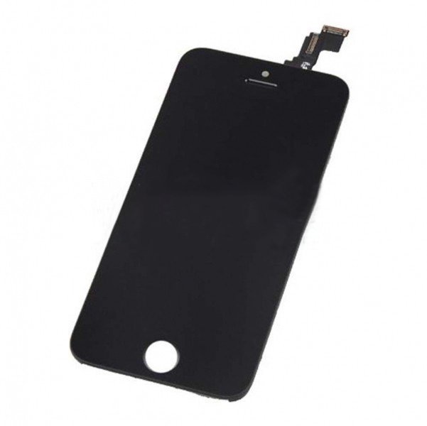 Оригинальный дисплей iPhone 5C черный (LCD экран, тачскрин, стекло в сборе)