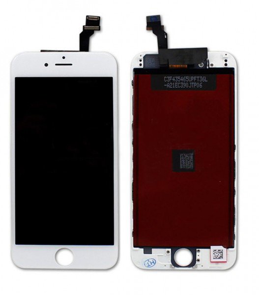 Оригинальный дисплей iPhone 6 белый (LCD экран, тачскрин, стекло в сборе)