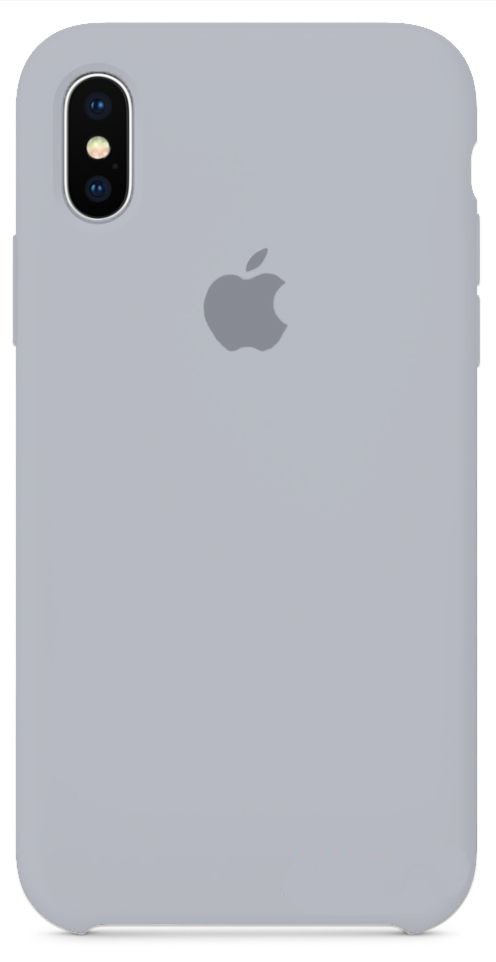 Чехол Apple Silicone Case iPhone X Purple_HC