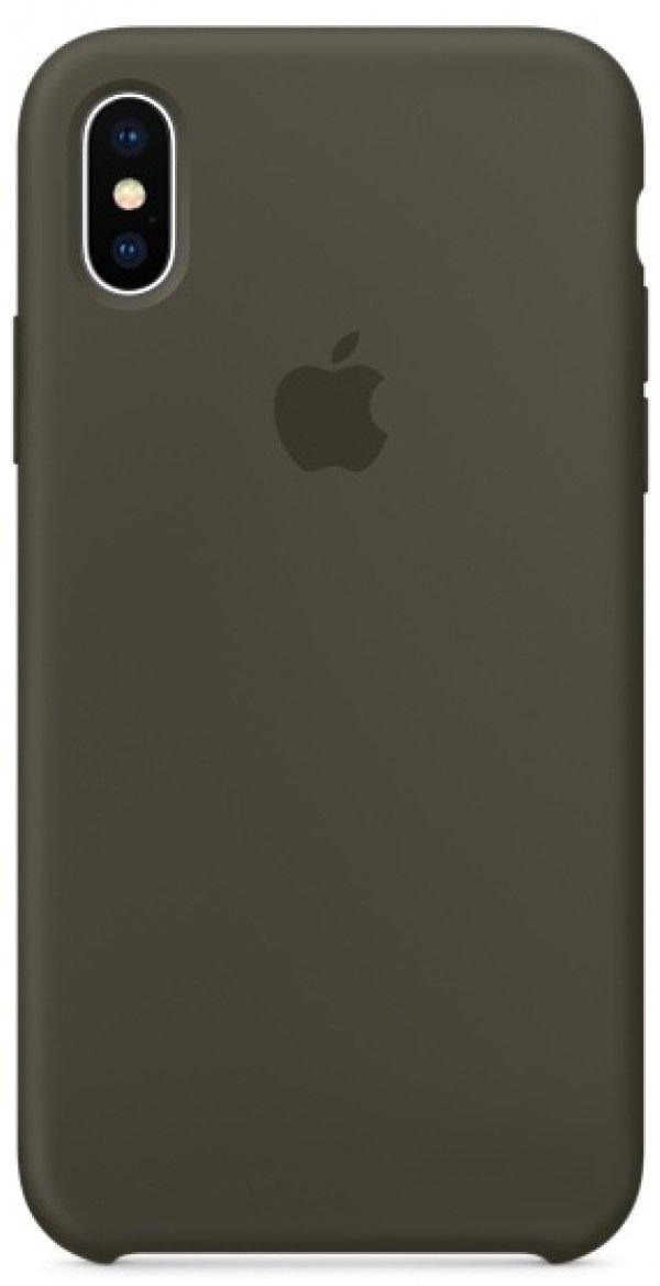 Чехол Apple Silicone Case iPhone X Cocoa_HC