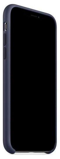 Чехол Apple Silicone Case iPhone X Midnight Blue (MQT32)