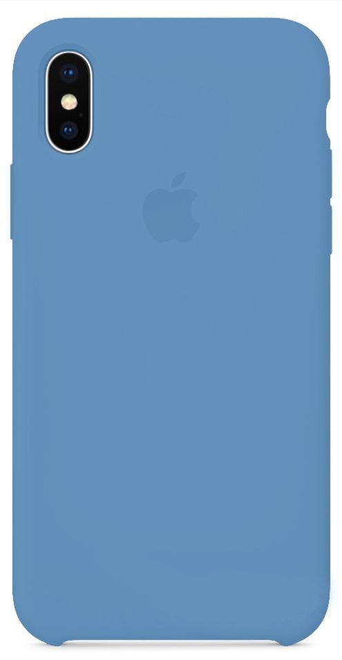 Чехол Apple Silicone Case iPhone X Sea Wave_HC