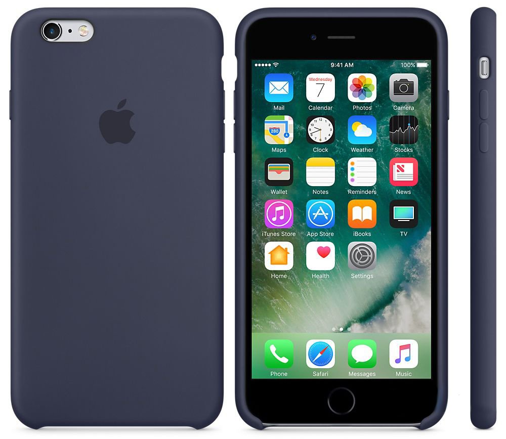 Чехол Apple Silicone Case Apple iPhone 6, iPhone 6S Midnight Blue_HC