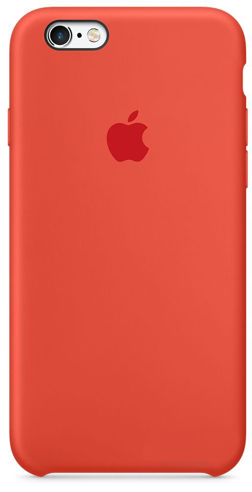 Чехол Apple Silicone Case iPhone 6 Plus, iPhone 6S Plus Orange_HC