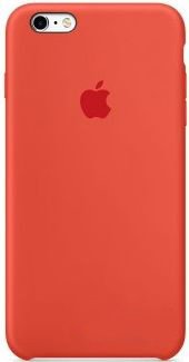 Чехол Apple Silicone Case iPhone 6, iPhone 6S Orange (MKY62)