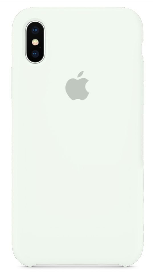 Чехол Apple Silicone Case iPhone X Ocre_HC