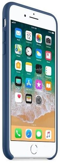 Чехол Apple iPhone 8 Plus Silicone Case Blue Cobalt (MQH02)