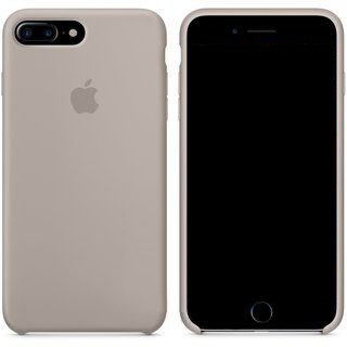 Чехол Apple Silicone Case iPhone 7 Plus, iPhone 8 Plus Pebble_HC