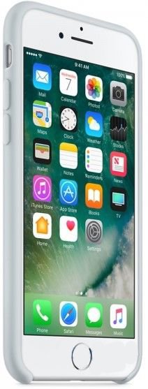Чехол Apple Silicone Case iPhone 7 Plus, iPhone 8 Plus Mist Blue (MQ5C2)