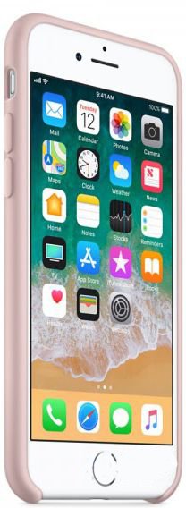 Чехол Apple Silicone Case iPhone 7 Plus, iPhone 8 Plus Pink Sand (MQH22)
