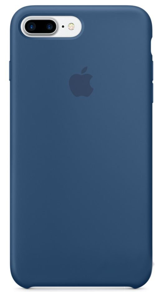 Чехол Apple Silicone Case iPhone 7 Plus, iPhone 8 Plus Ocean Blue (MMQX2_HC)