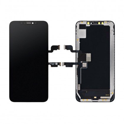 Дисплей iPhone XS MAX черный (LCD экран, тачскрин, стекло в сборе) OLED